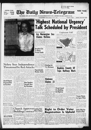 The Daily News-Telegram (Sulphur Springs, Tex.), Vol. 84, No. 250, Ed. 1 Monday, October 22, 1962