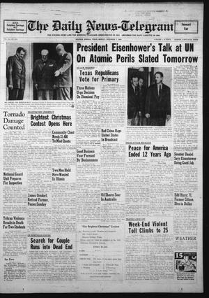 The Daily News-Telegram (Sulphur Springs, Tex.), Vol. 55, No. 289, Ed. 1 Monday, December 7, 1953