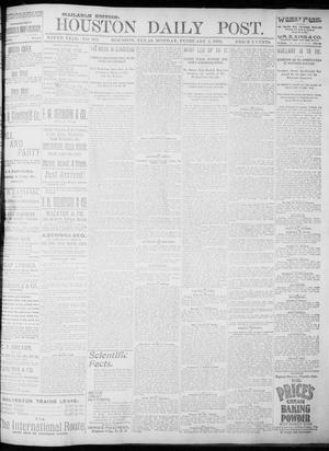 The Houston Daily Post (Houston, Tex.), Vol. NINTH YEAR, No. 305, Ed. 1, Monday, February 5, 1894