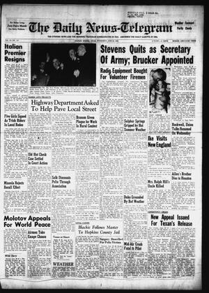 The Daily News-Telegram (Sulphur Springs, Tex.), Vol. 57, No. 147, Ed. 1 Wednesday, June 22, 1955