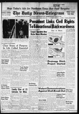 The Daily News-Telegram (Sulphur Springs, Tex.), Vol. 85, No. 133, Ed. 1 Thursday, June 6, 1963