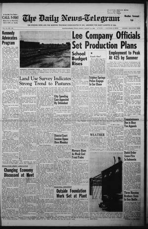 The Daily News-Telegram (Sulphur Springs, Tex.), Vol. 84, No. 196, Ed. 1 Sunday, August 19, 1962