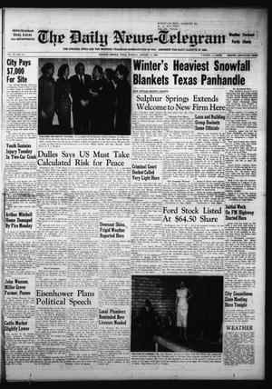 The Daily News-Telegram (Sulphur Springs, Tex.), Vol. 58, No. 14, Ed. 1 Tuesday, January 17, 1956