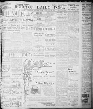 The Houston Daily Post (Houston, Tex.), Vol. NINTH YEAR, No. 318, Ed. 1, Sunday, February 18, 1894