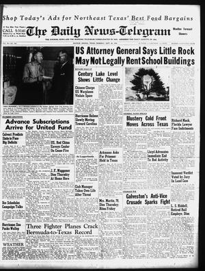The Daily News-Telegram (Sulphur Springs, Tex.), Vol. 80, No. 236, Ed. 1 Thursday, September 25, 1958
