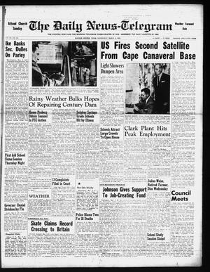 The Daily News-Telegram (Sulphur Springs, Tex.), Vol. 60, No. 53, Ed. 1 Wednesday, March 5, 1958