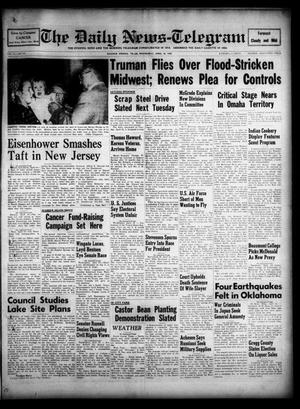 The Daily News-Telegram (Sulphur Springs, Tex.), Vol. 54, No. 91, Ed. 1 Wednesday, April 16, 1952