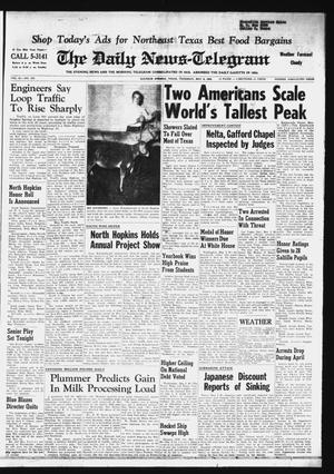 The Daily News-Telegram (Sulphur Springs, Tex.), Vol. 85, No. 103, Ed. 1 Thursday, May 2, 1963