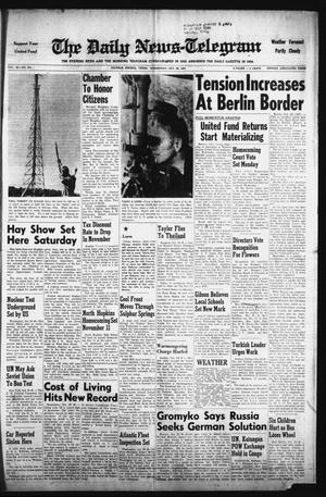 The Daily News-Telegram (Sulphur Springs, Tex.), Vol. 83, No. 251, Ed. 1 Wednesday, October 25, 1961