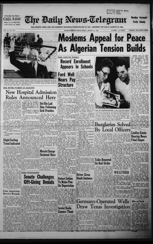 The Daily News-Telegram (Sulphur Springs, Tex.), Vol. 84, No. 207, Ed. 1 Friday, August 31, 1962