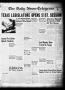 Newspaper: The Daily News-Telegram (Sulphur Springs, Tex.), Vol. 51, No. 9, Ed. …