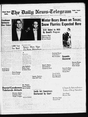 The Daily News-Telegram (Sulphur Springs, Tex.), Vol. 60, No. 16, Ed. 1 Monday, January 20, 1958
