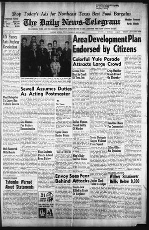 The Daily News-Telegram (Sulphur Springs, Tex.), Vol. 83, No. 281, Ed. 1 Thursday, November 30, 1961