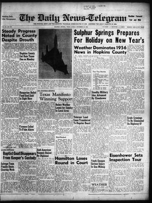 The Daily News-Telegram (Sulphur Springs, Tex.), Vol. 58, No. 308, Ed. 1 Sunday, December 30, 1956