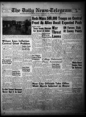 The Daily News-Telegram (Sulphur Springs, Tex.), Vol. 53, No. 80, Ed. 1 Wednesday, April 4, 1951