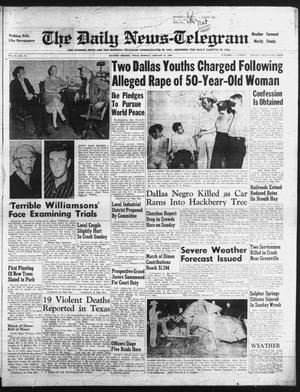 The Daily News-Telegram (Sulphur Springs, Tex.), Vol. 59, No. 17, Ed. 1 Monday, January 21, 1957