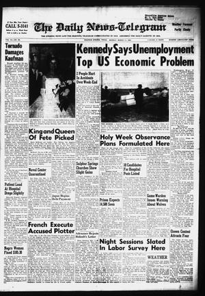 The Daily News-Telegram (Sulphur Springs, Tex.), Vol. 85, No. 58, Ed. 1 Monday, March 11, 1963