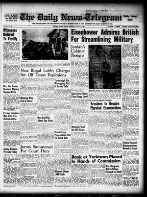 The Daily News-Telegram (Sulphur Springs, Tex.), Vol. 59, No. 85, Ed. 1 Wednesday, April 10, 1957