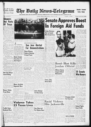 The Daily News-Telegram (Sulphur Springs, Tex.), Vol. 82, No. 205, Ed. 1 Monday, August 29, 1960