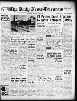 The Daily News-Telegram (Sulphur Springs, Tex.), Vol. 58, No. 290, Ed. 1 Friday, December 7, 1956