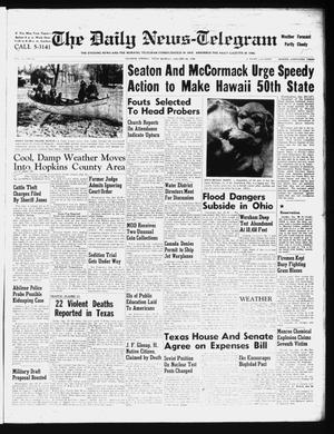 The Daily News-Telegram (Sulphur Springs, Tex.), Vol. 81, No. 21, Ed. 1 Monday, January 26, 1959