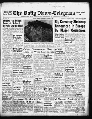The Daily News-Telegram (Sulphur Springs, Tex.), Vol. 80, No. 312, Ed. 1 Sunday, December 28, 1958