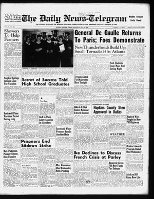 The Daily News-Telegram (Sulphur Springs, Tex.), Vol. 60, No. 125, Ed. 1 Wednesday, May 28, 1958