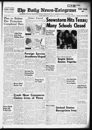 The Daily News-Telegram (Sulphur Springs, Tex.), Vol. 85, No. 34, Ed. 1 Monday, February 11, 1963