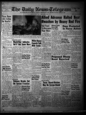 The Daily News-Telegram (Sulphur Springs, Tex.), Vol. 53, No. 85, Ed. 1 Tuesday, April 10, 1951