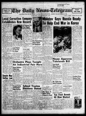 The Daily News-Telegram (Sulphur Springs, Tex.), Vol. 55, No. 77, Ed. 1 Wednesday, April 1, 1953
