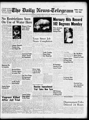 The Daily News-Telegram (Sulphur Springs, Tex.), Vol. 59, No. 178, Ed. 1 Monday, July 29, 1957