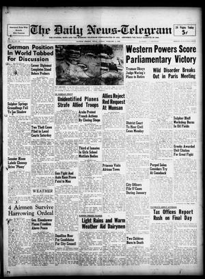 The Daily News-Telegram (Sulphur Springs, Tex.), Vol. 54, No. 28, Ed. 1 Sunday, February 3, 1952