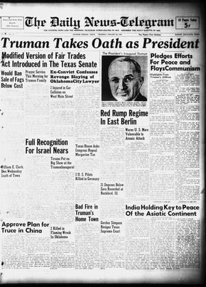 The Daily News-Telegram (Sulphur Springs, Tex.), Vol. 51, No. 17, Ed. 1 Thursday, January 20, 1949