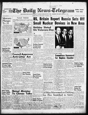 The Daily News-Telegram (Sulphur Springs, Tex.), Vol. 80, No. 273, Ed. 1 Friday, November 7, 1958