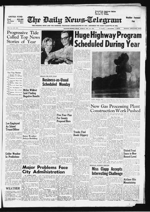 The Daily News-Telegram (Sulphur Springs, Tex.), Vol. 84, No. 307, Ed. 1 Sunday, December 30, 1962