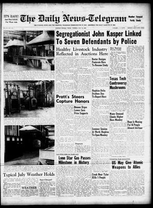 The Daily News-Telegram (Sulphur Springs, Tex.), Vol. 59, No. 167, Ed. 1 Tuesday, July 16, 1957
