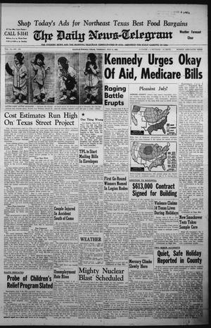 The Daily News-Telegram (Sulphur Springs, Tex.), Vol. 84, No. 158, Ed. 1 Thursday, July 5, 1962