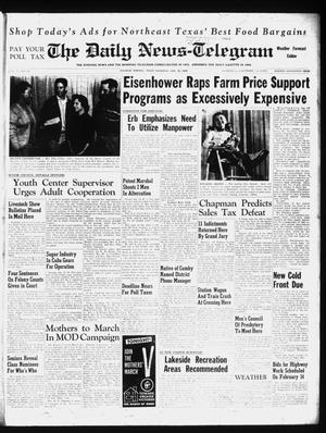 The Daily News-Telegram (Sulphur Springs, Tex.), Vol. 81, No. 24, Ed. 1 Thursday, January 29, 1959