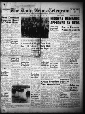 The Daily News-Telegram (Sulphur Springs, Tex.), Vol. 53, No. 166, Ed. 1 Sunday, July 15, 1951