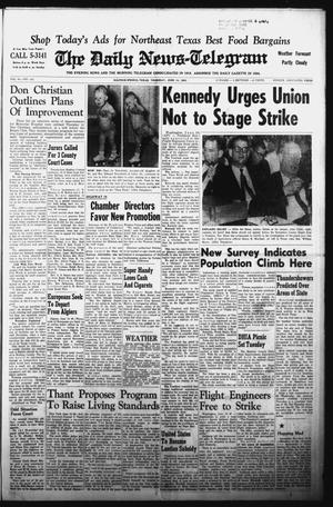 The Daily News-Telegram (Sulphur Springs, Tex.), Vol. 84, No. 141, Ed. 1 Thursday, June 14, 1962