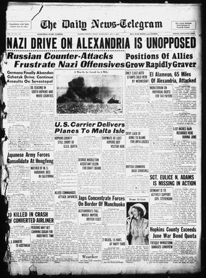 The Daily News-Telegram (Sulphur Springs, Tex.), Vol. 44, No. 156, Ed. 1 Wednesday, July 1, 1942