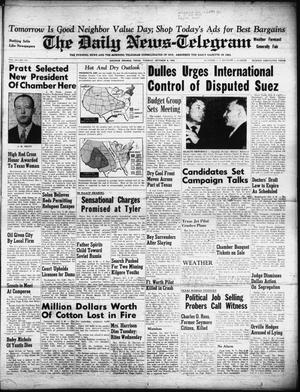 The Daily News-Telegram (Sulphur Springs, Tex.), Vol. 58, No. 241, Ed. 1 Tuesday, October 9, 1956