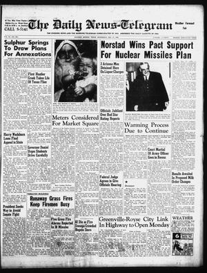 The Daily News-Telegram (Sulphur Springs, Tex.), Vol. 80, No. 304, Ed. 1 Wednesday, December 17, 1958