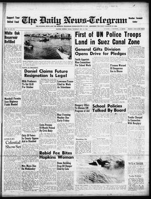The Daily News-Telegram (Sulphur Springs, Tex.), Vol. 58, No. 272, Ed. 1 Thursday, November 15, 1956