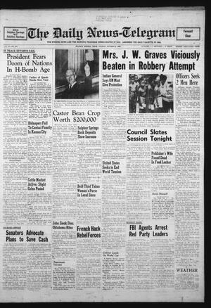 The Daily News-Telegram (Sulphur Springs, Tex.), Vol. 55, No. 237, Ed. 1 Tuesday, October 6, 1953