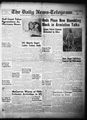 The Daily News-Telegram (Sulphur Springs, Tex.), Vol. 53, No. 197, Ed. 1 Monday, August 20, 1951