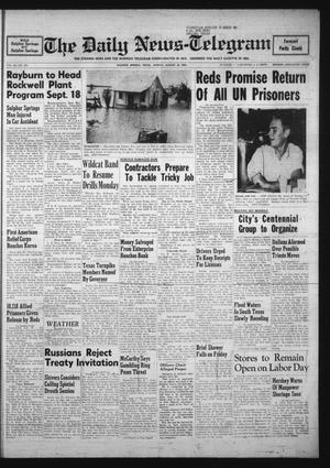 The Daily News-Telegram (Sulphur Springs, Tex.), Vol. 55, No. 205, Ed. 1 Sunday, August 30, 1953