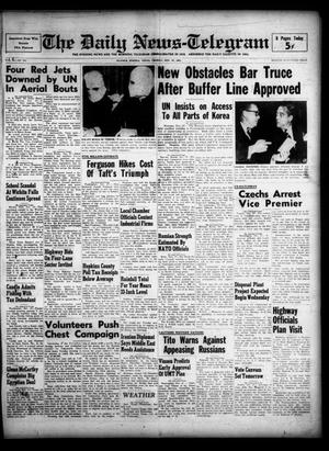 The Daily News-Telegram (Sulphur Springs, Tex.), Vol. 53, No. 281, Ed. 1 Tuesday, November 27, 1951