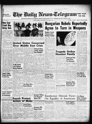 The Daily News-Telegram (Sulphur Springs, Tex.), Vol. 58, No. 258, Ed. 1 Monday, October 29, 1956