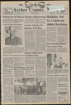 Archer County News (Archer City, Tex.), No. 23, Ed. 1 Thursday, June 6, 1991